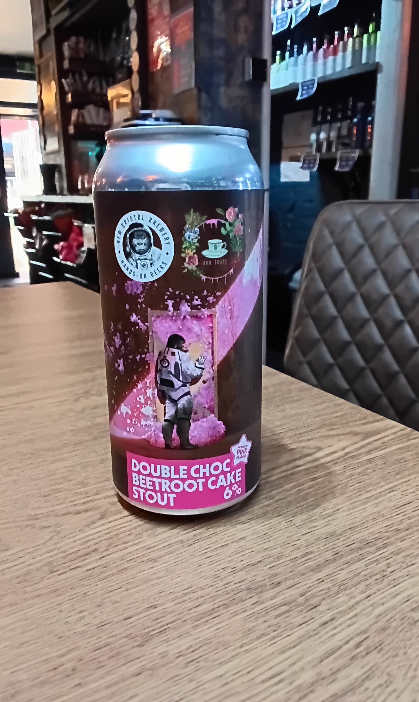 New Bristol Double Choc Beetroot Cake 6.0% 440ml Can