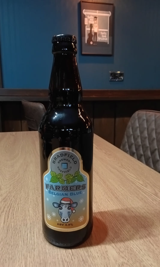 Bradfield Belgian Blue 4.9% 500ml Btl