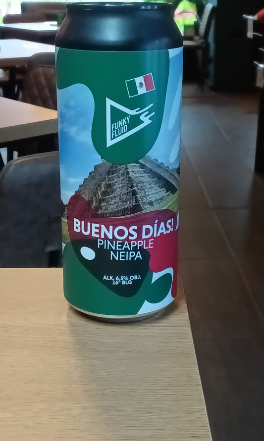 Funky Fluid Buenos Dias 6.5% 500ml Can