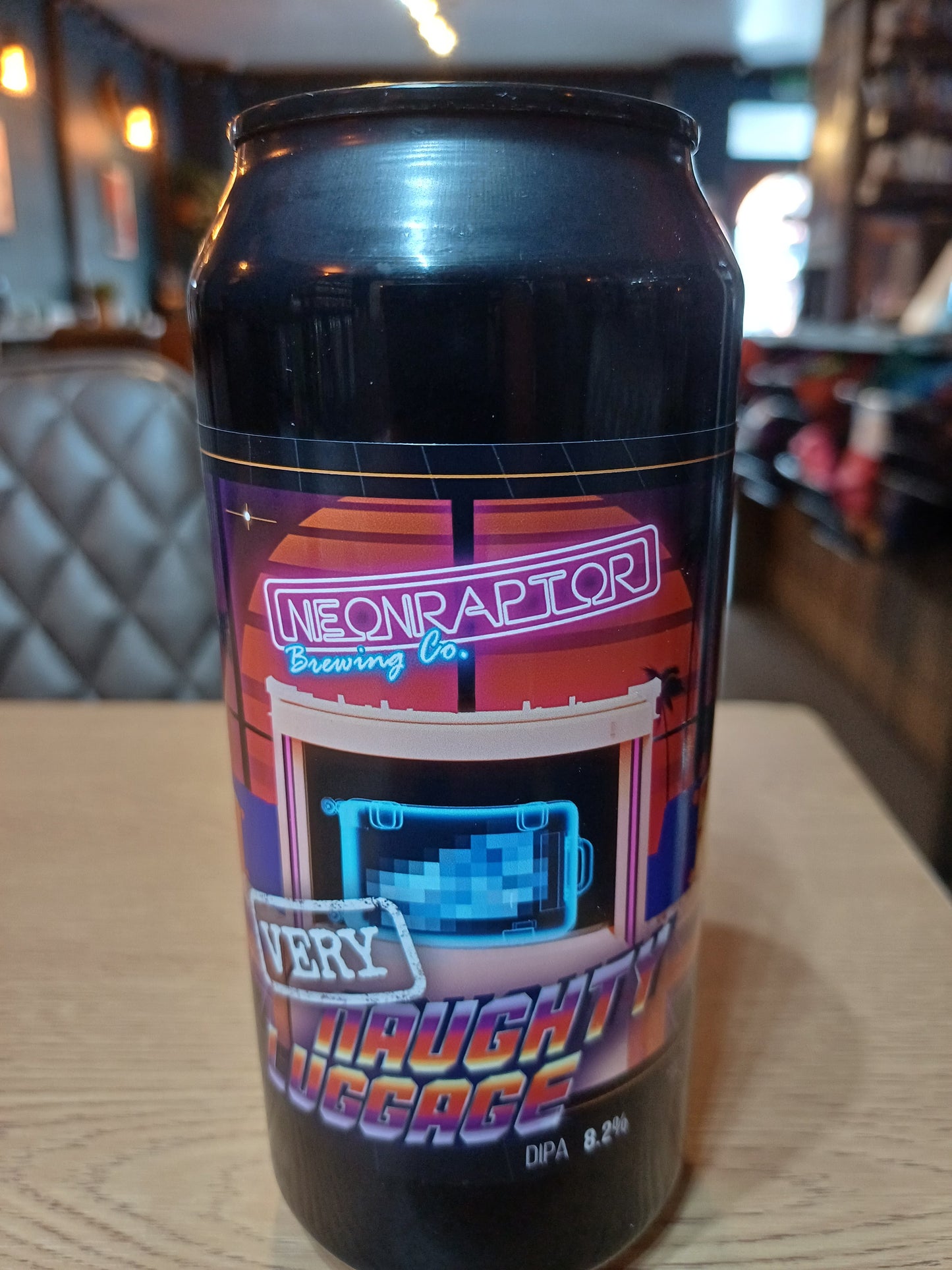 Neon Raptor Very Naughty Luggage 8.2% 440ml Can