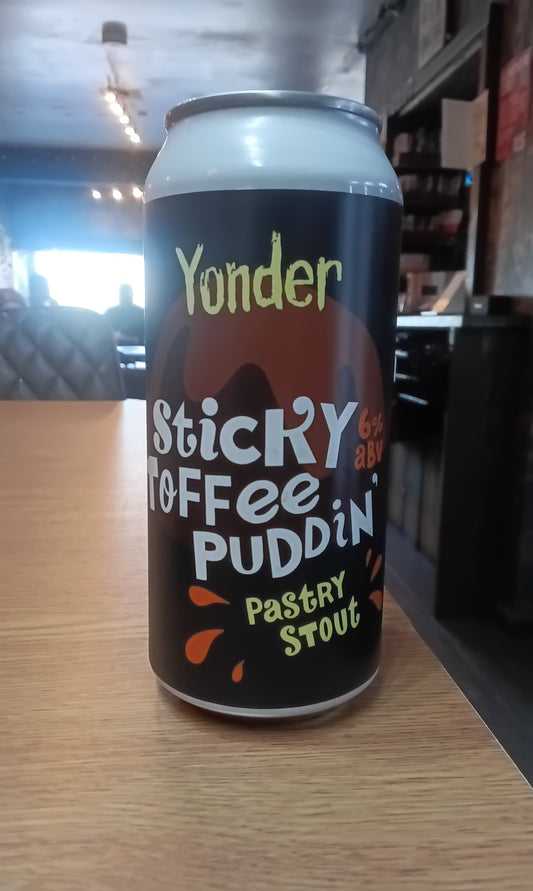 Yonder Sticky Toffee Pudding 6% 440ml Can
