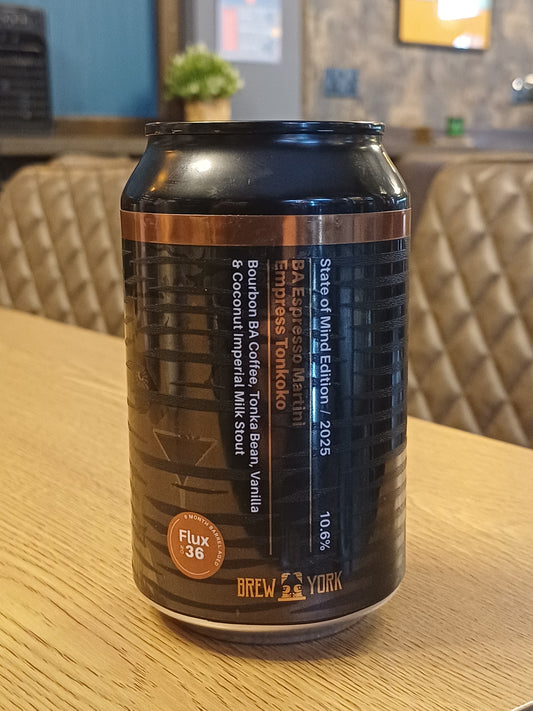 Brew York BA Espresso Martini Empress Tonkoko 10.6% 330ml Can
