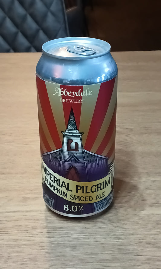 Abbeydale Imperial Pilgrim Pumpkin Spiced Ale 8.0% 440ml Can