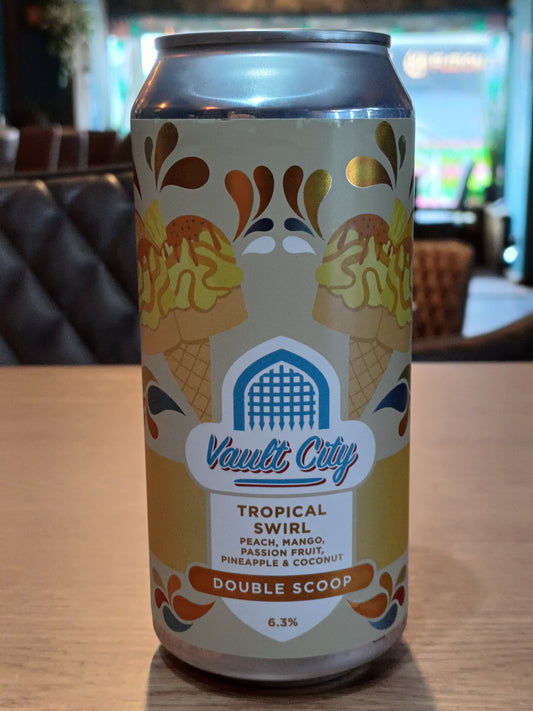 Vault City Tropical Swirl Double Scoop 6.3% 440ml Can