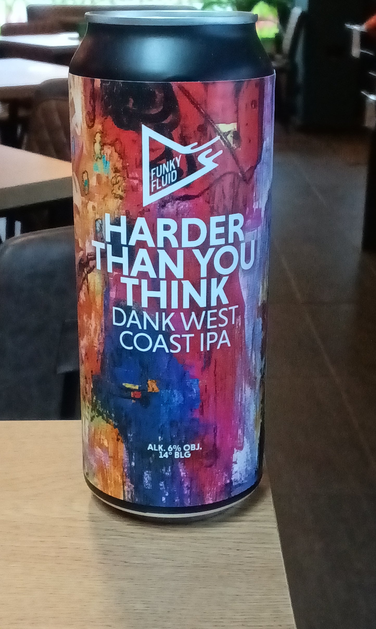 Funky Fluid Harder Than You Think 6.0% 500ml Can