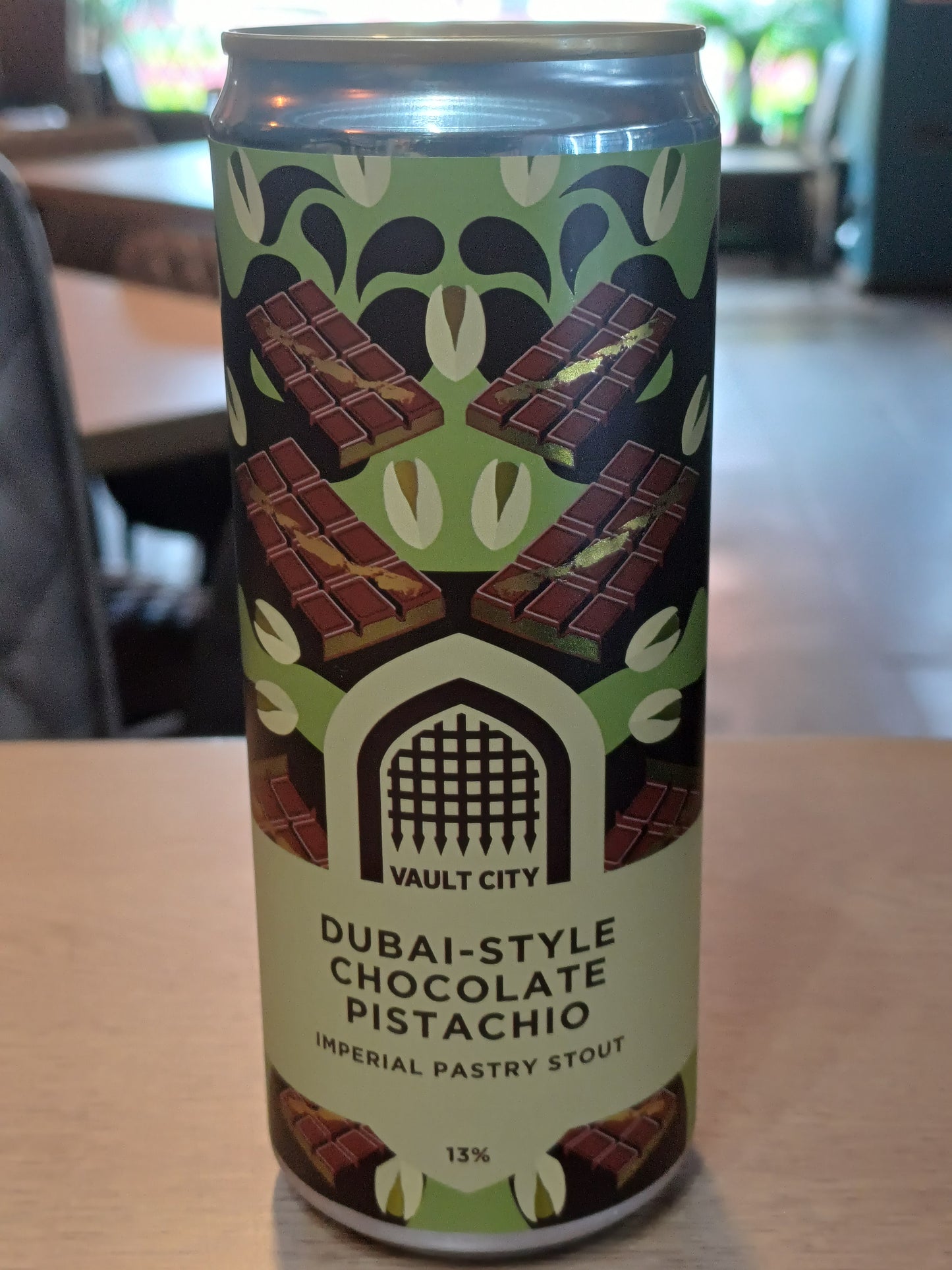 Vault City Dubai-style Choclate Pistachio 13% 330ml