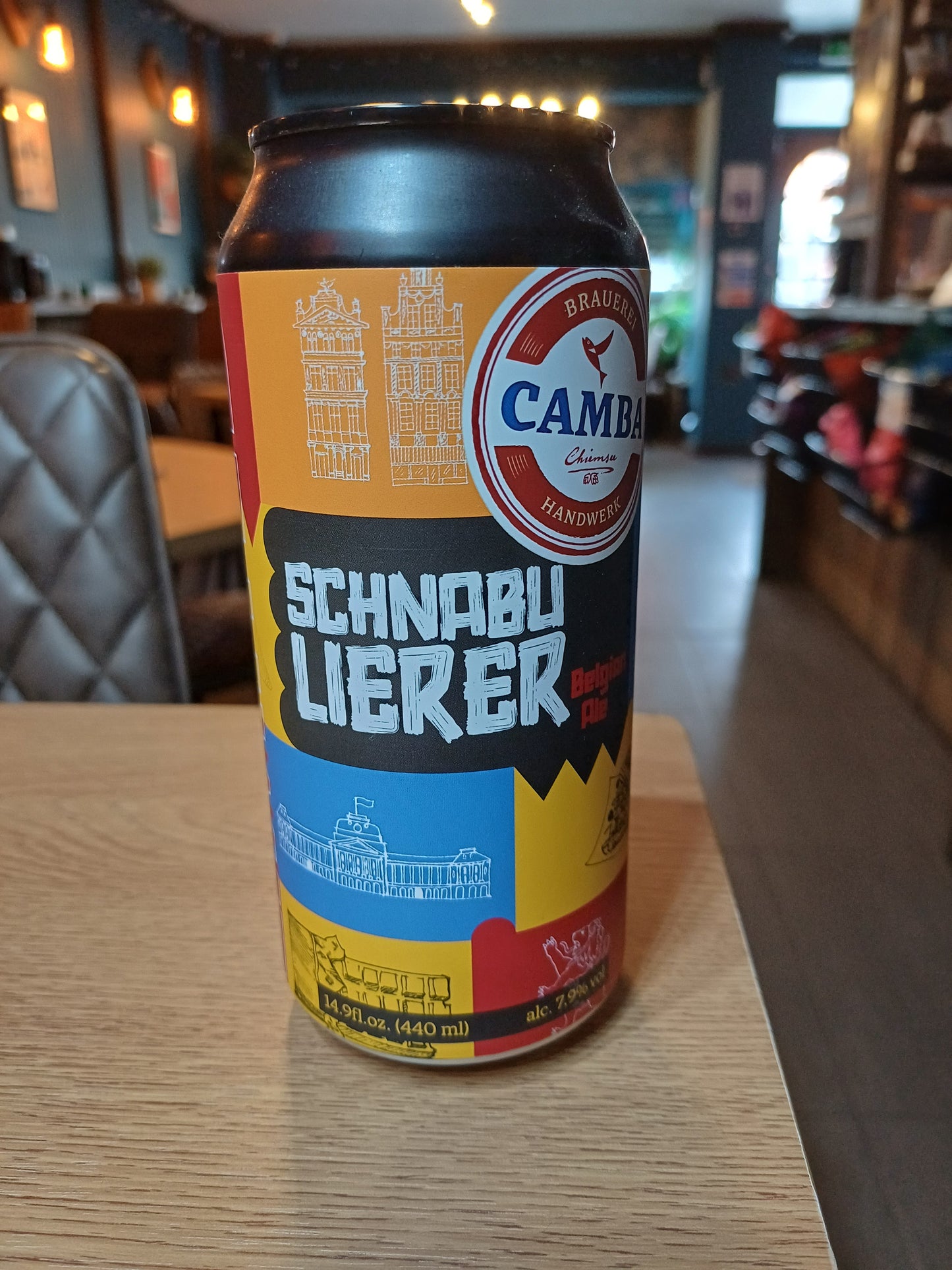 Camba Schnabu Lierger Belgian Ale 7.9% 440ml